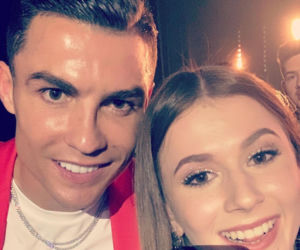 Selfie Roxie z Cristiano Ronaldo