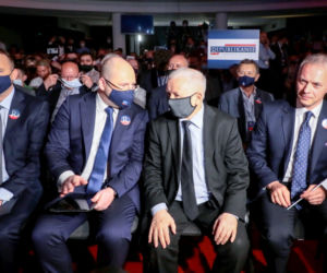 Adam Bielan, Jarosław Kaczyński. 2021r.