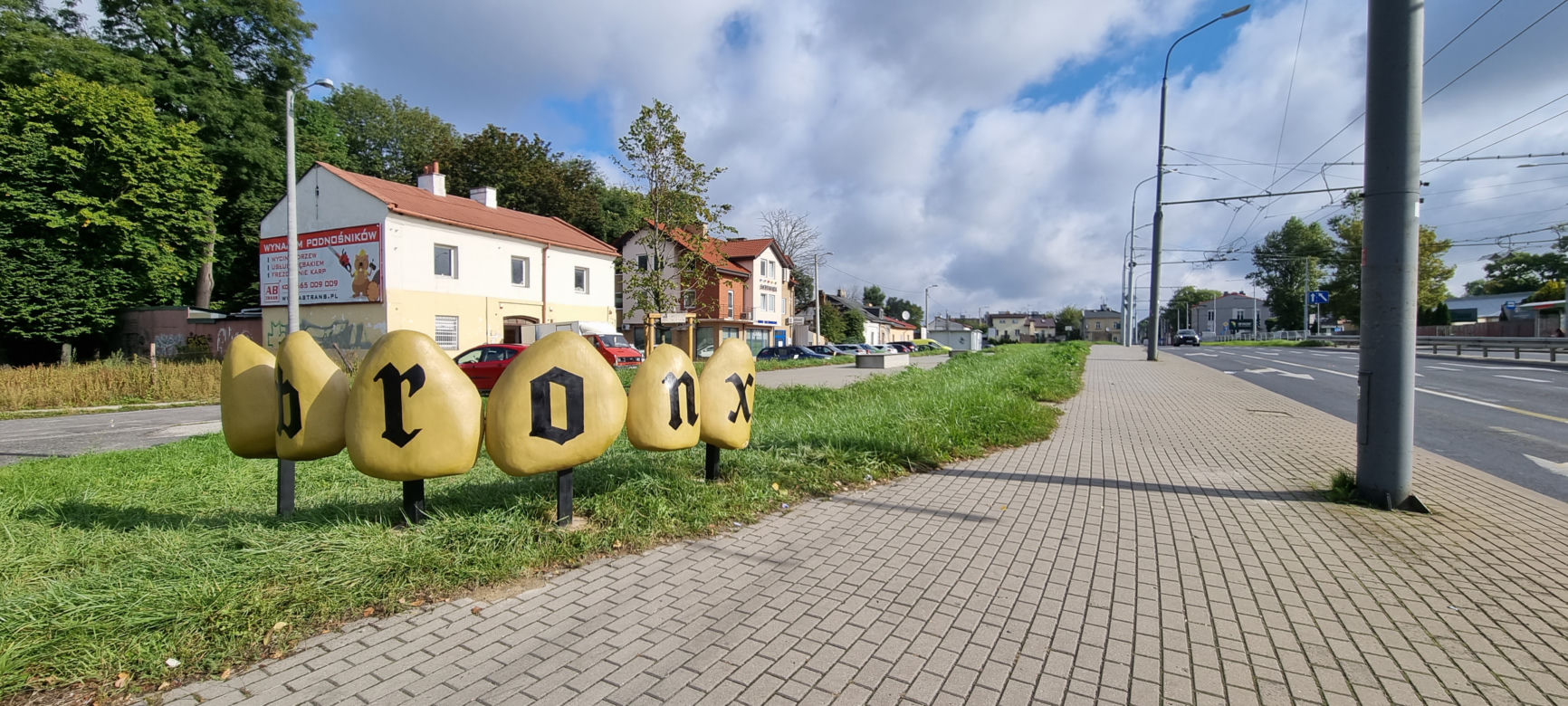 Takiego witacza nie ma żadna lubelska dzielnica. Na Bronowicach wita Bronx [GALERIA]