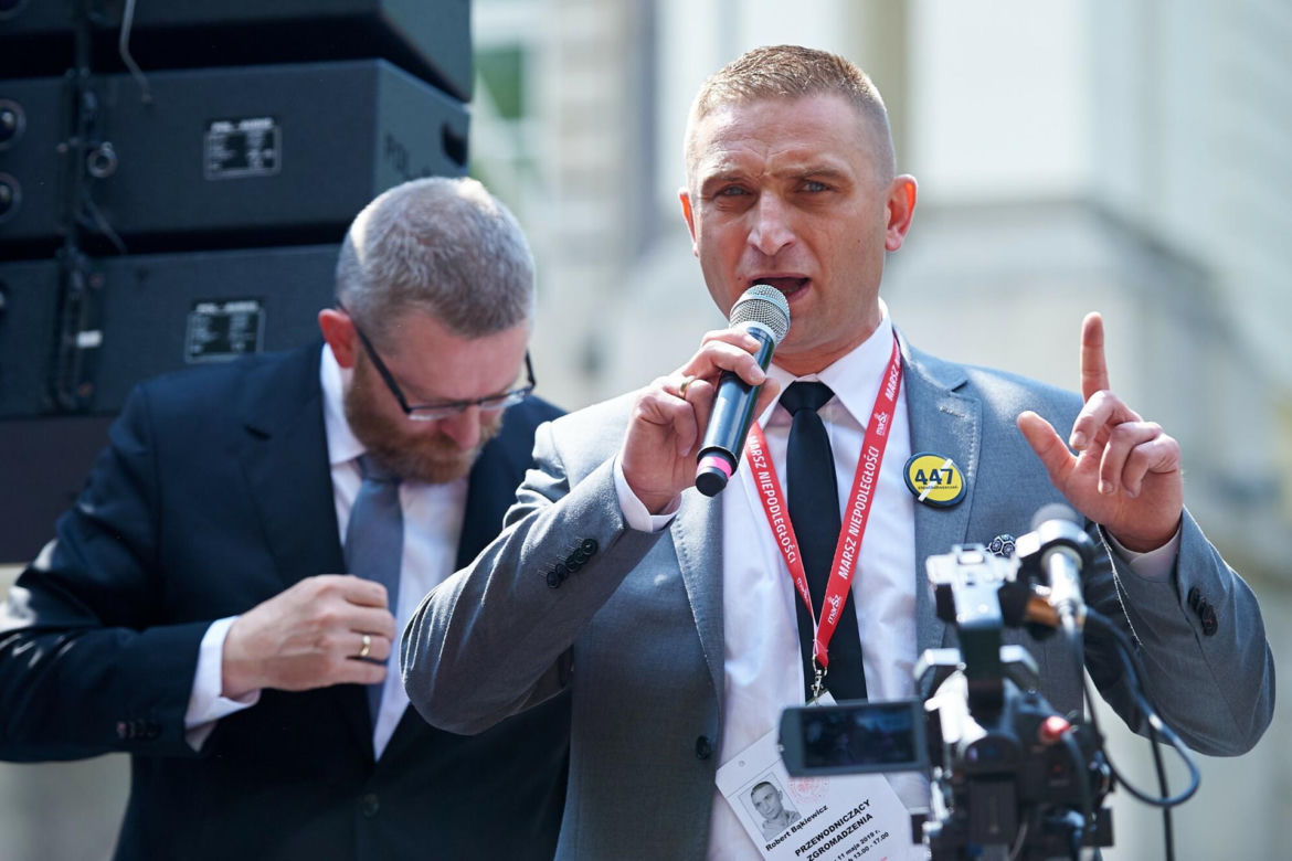 Tak zmieniał się Robert Bąkiewicz