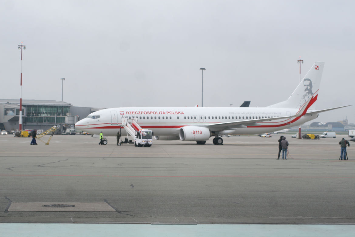 Nowy Boeing 737-800 dla vipów im. Marszałka Józefa Piłsudskiego