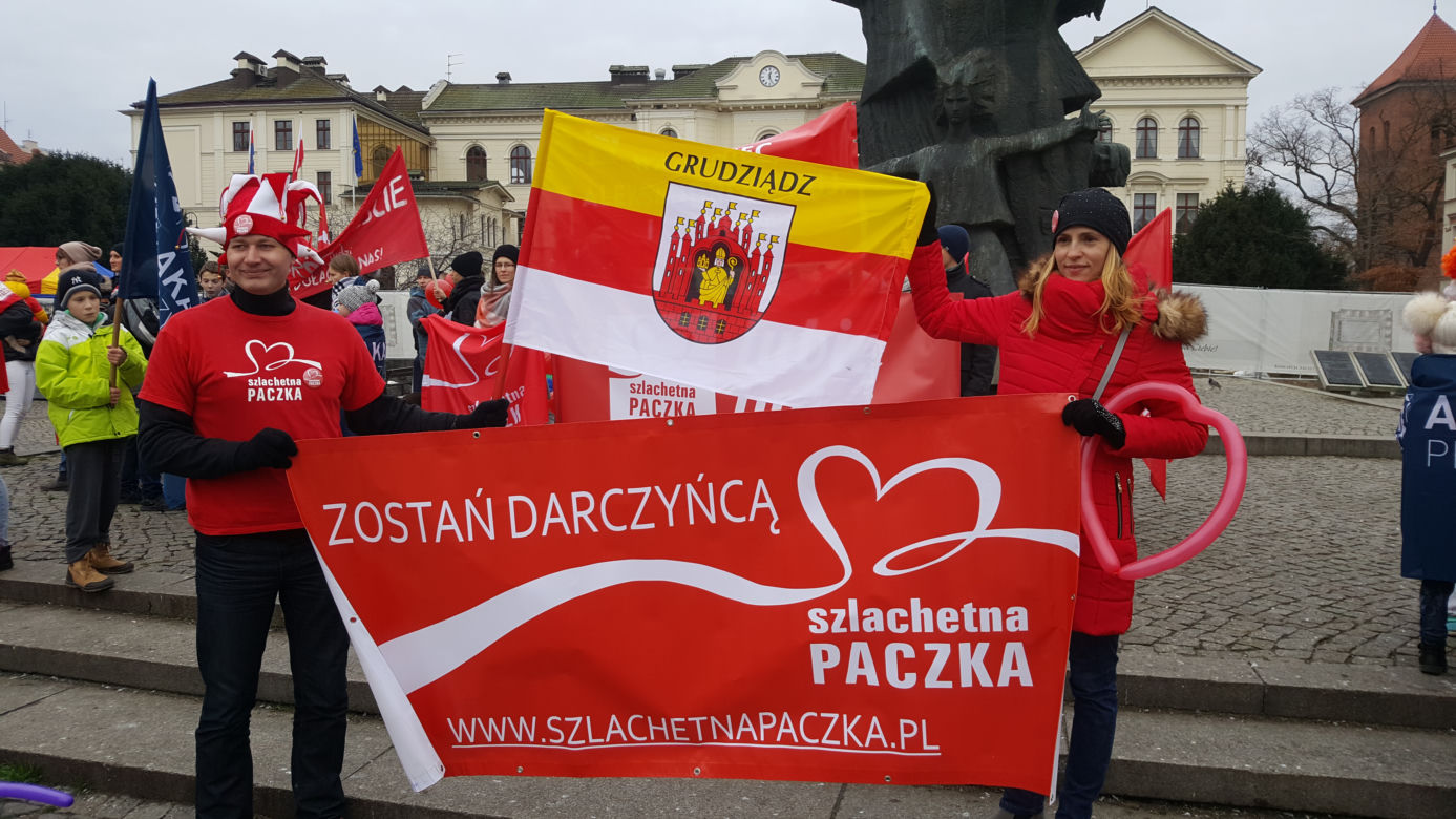Marsz Szlachetnej Paczki w Bydgoszczy