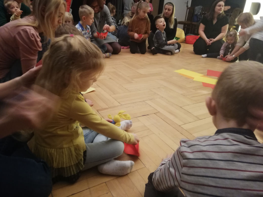Złota rybka spełniała dziecięce marzenia w Kuźni Artystycznej.