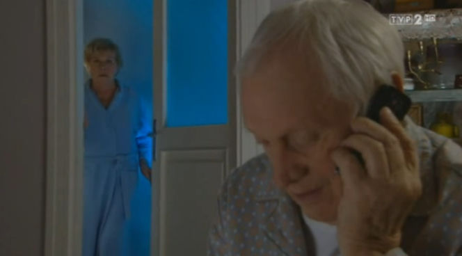 M jak miłość 1052 Lucjan (Witold Pyrkosz) Barbara (Teresa Lipowska)