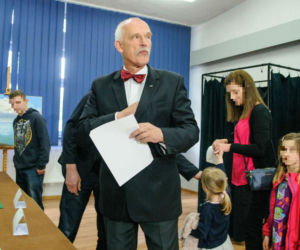 Korwin na wyborach