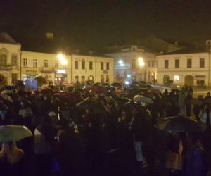 Piątkowy protest w Nowym Sączu