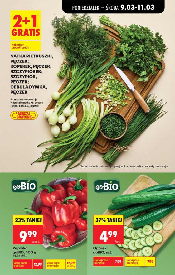 Biedronka - gazetka promocyjna 9.03.2026