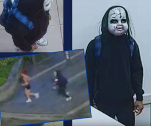 Zbir w masce laleczki Chucky terroryzuje miasto. Gonił kobietę i zapytał czy jest gotowa umrzeć!