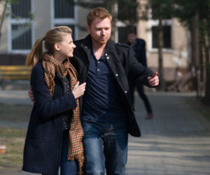 Na Wspólnej odc. 2106. Daniel Brzozowski (Michał Tomala), Ola Zimińska (Marta Wierzbicka)