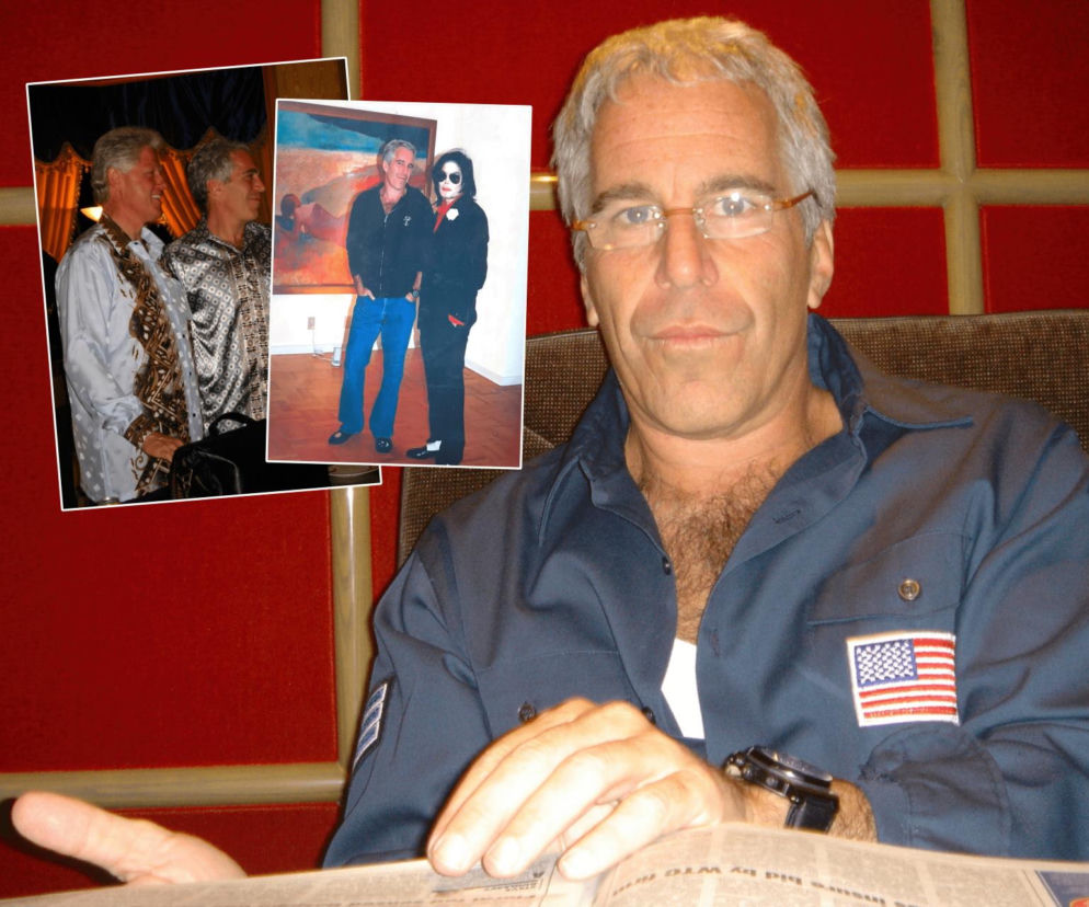 Clinton, Jackson, Jagger na imprezach Epsteina! Ujawniono zdjęcia