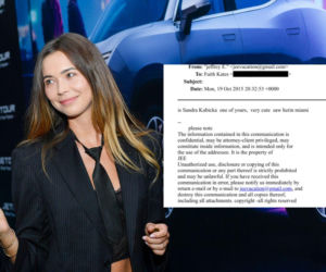 Epstein miał ją na oku! Nazwisko Sandry Kubickiej pojawiło się w jego aktach