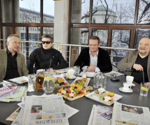 Bogusław Linda, Muniek Staszczyk, Marcin Meller, Andrzej Mleczko