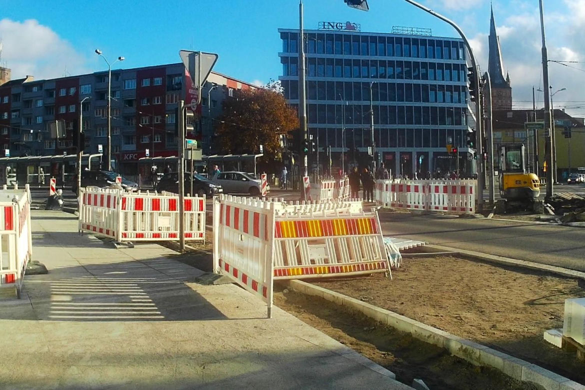 Zbliża się termin zakończenia przebudowy placu Zwycięstwa