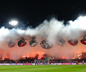 Widzew Łódź - Wisła Kraków; Zdjęcia kibiców i zawodników z meczu 11. kolejki PKO BP Ekstraklasy 2026/27