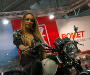 Hostessy na Warsaw Motorcycle Show