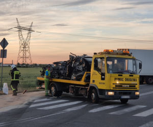 Elżbietów. Potworny wypadek pod Sochaczewem. Nie żyje pięć osób