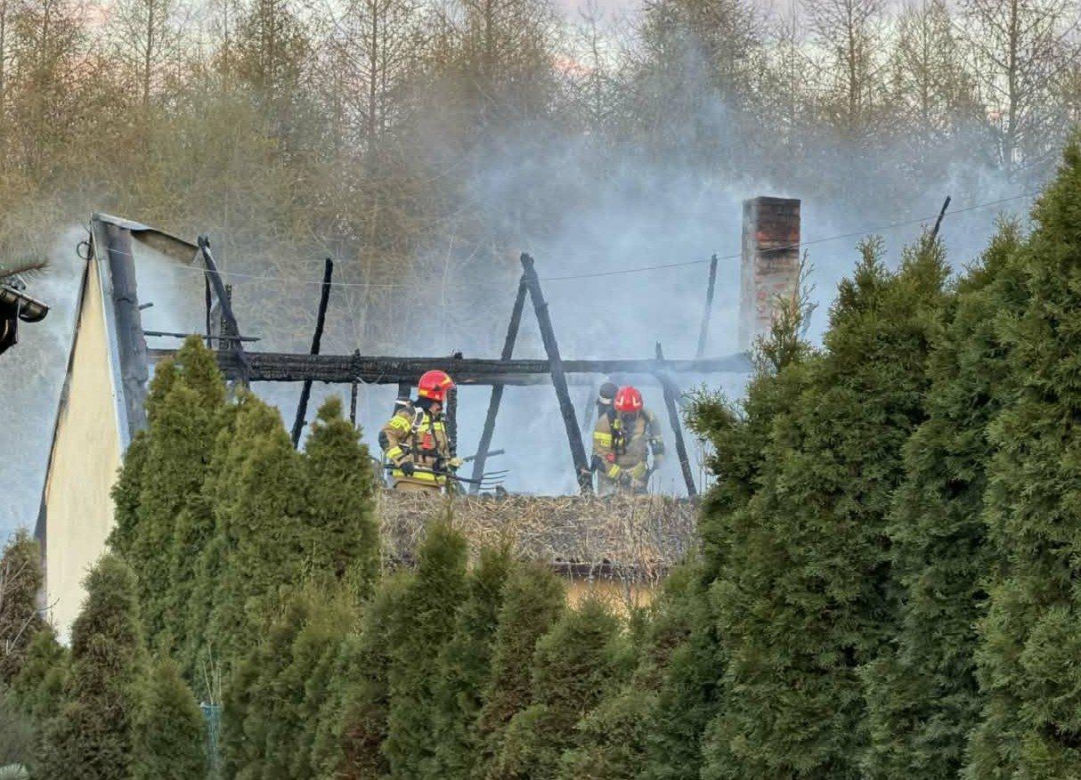 Pożar domu Jaciska