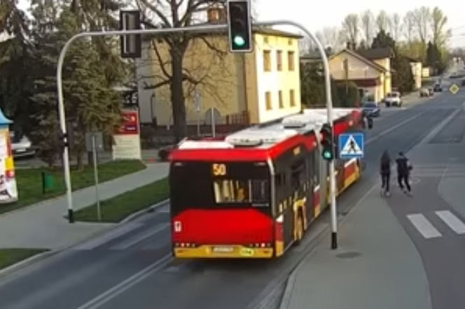 Autobus wypadek