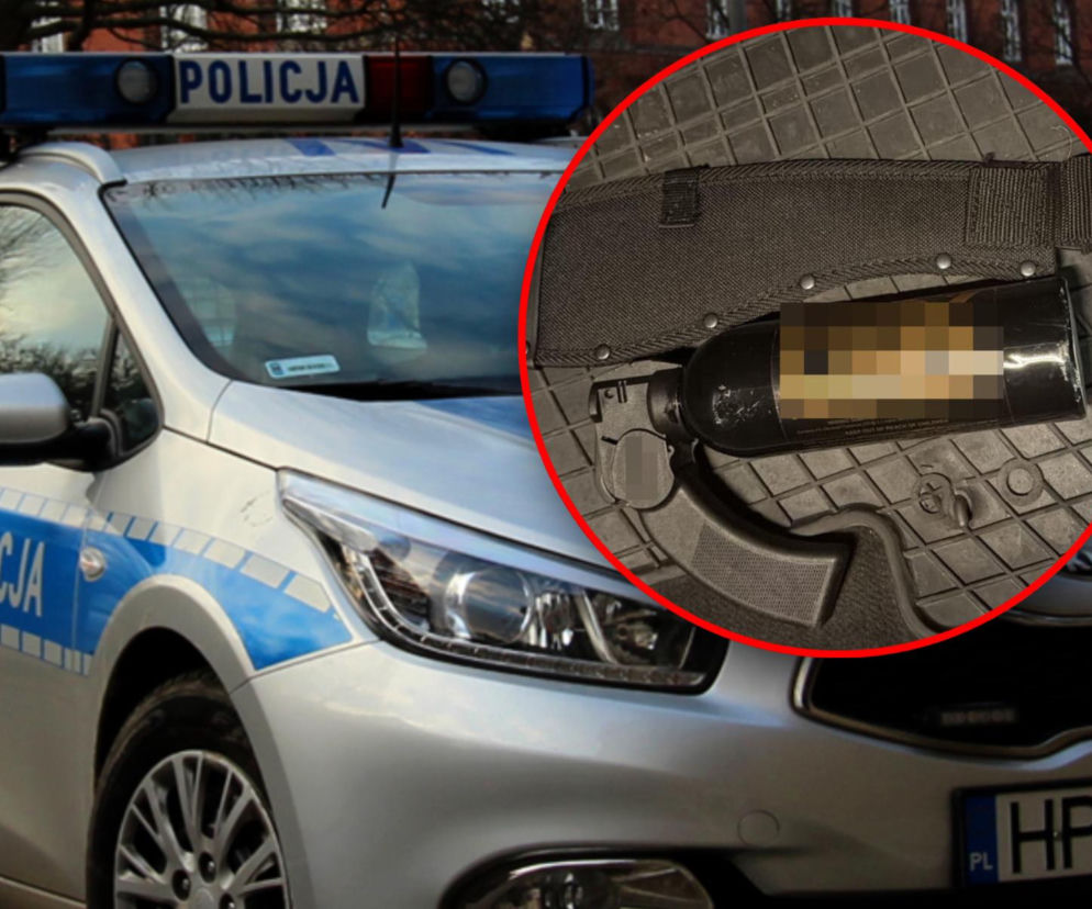 Chodził po mieście z maczetą, potem użył gazu. 22-latek trafił za kraty