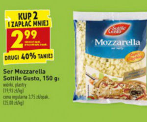 ser Mozzarella 2,99 zł