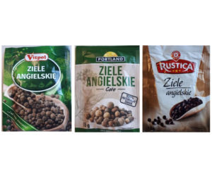 Partia przyprawy - ziela angielskiego ze względu na wykrycie bakterii Salmonella