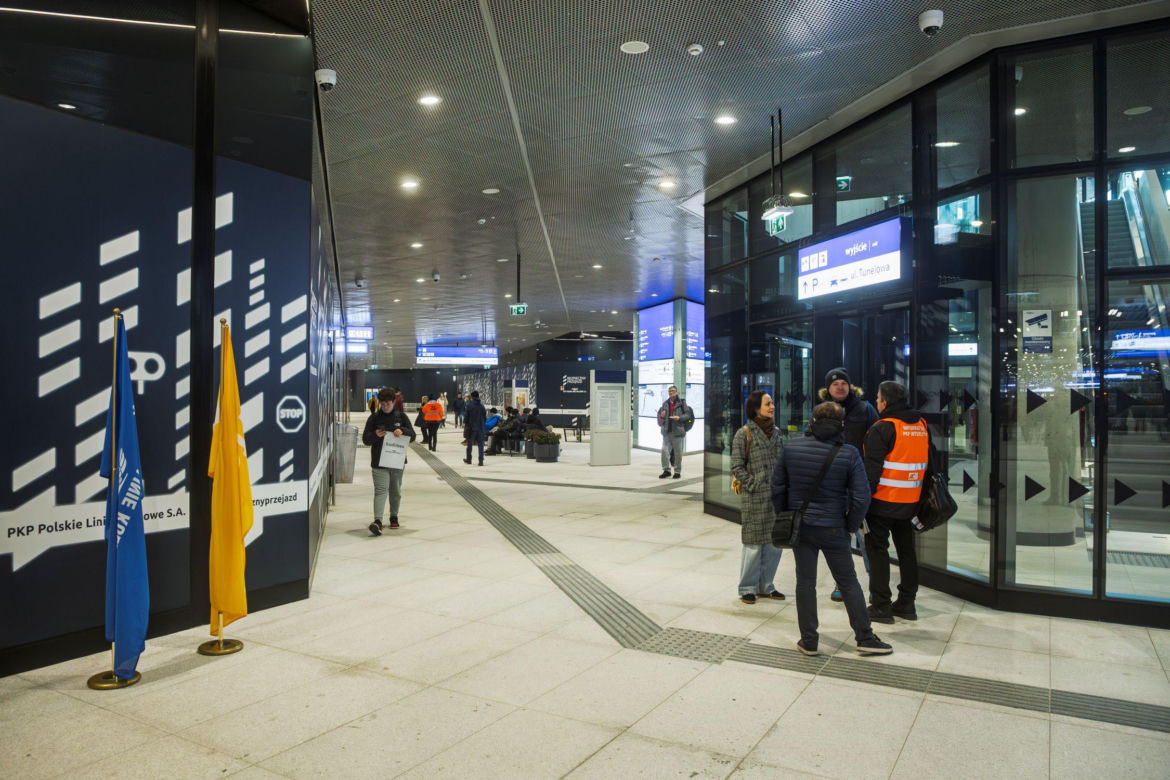 Nowe przejście podziemne na Warszawie Zachodniej