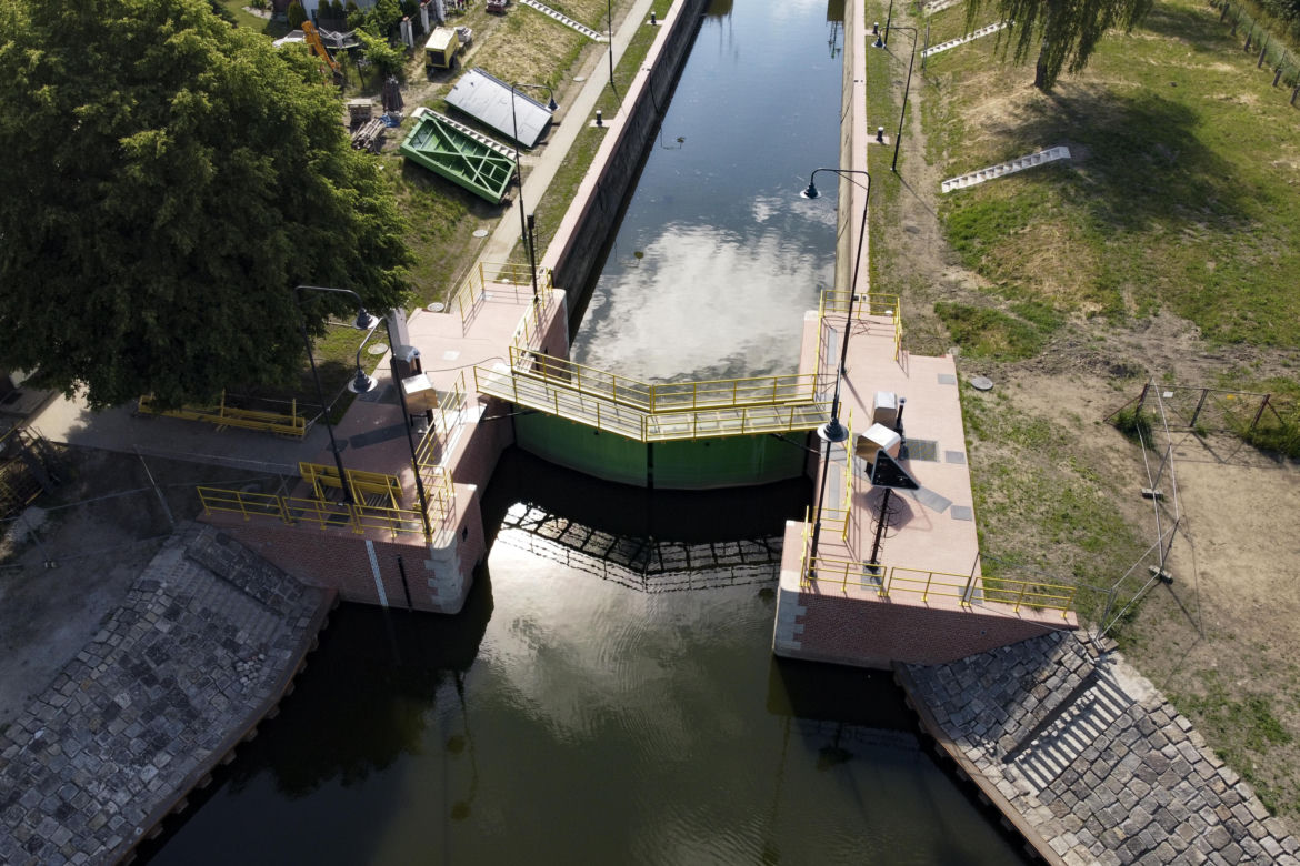 Kończy się remont śluzy Opatowice