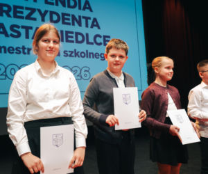 Najzdolniejsi uczniowie odebrali stypendia Prezydenta Miasta Siedlce