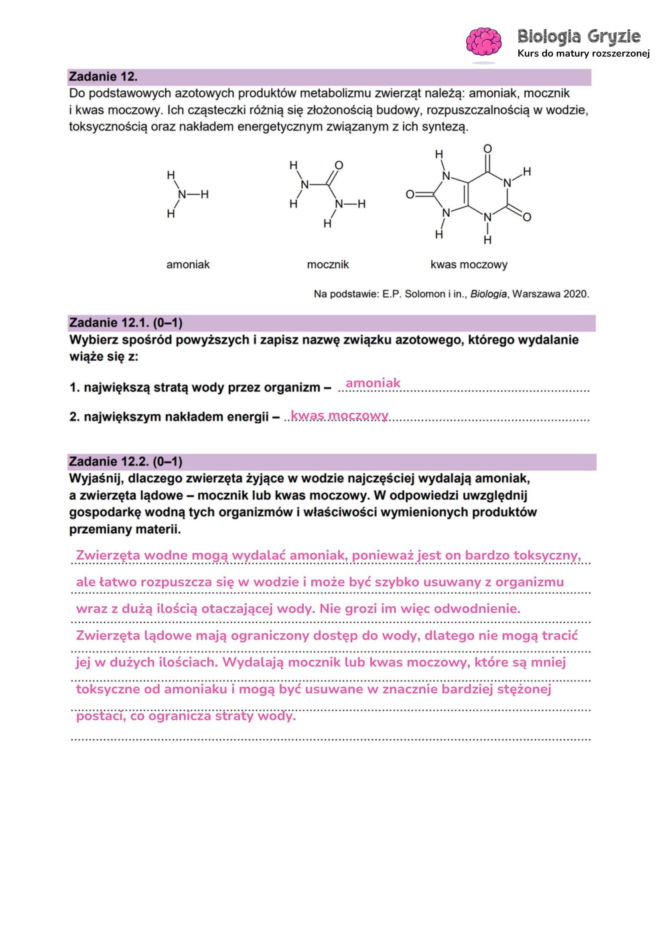 Matura próbna 2026 - biologia. Wszystkie odpowiedzi do arkusza CKE z biologii 14.01.2026