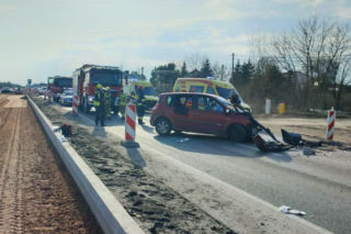 Pijany kierowca wjechał czołowo w auto i próbował uciec. Sąd w Legionowie podjął decyzję