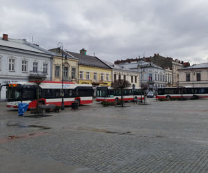 Protest kierowców nowosądeckiego MPK