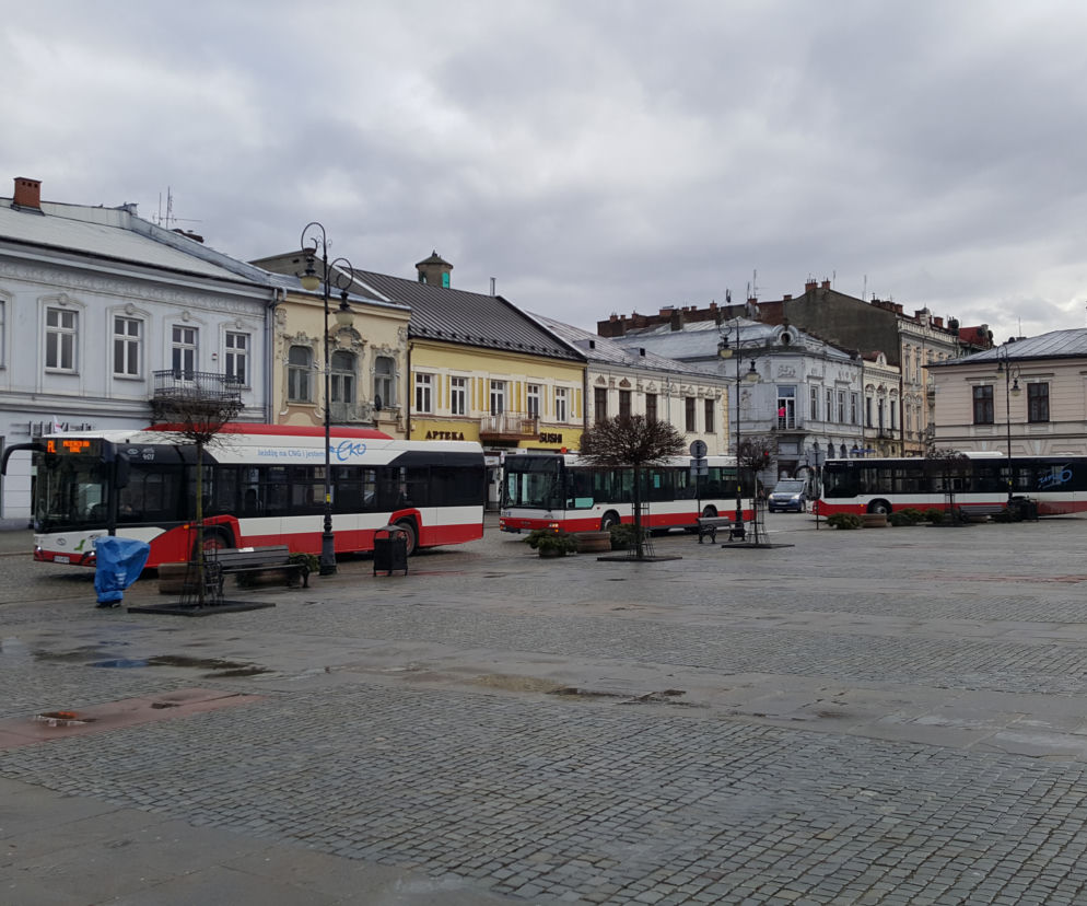 Protest kierowców nowosądeckiego MPK