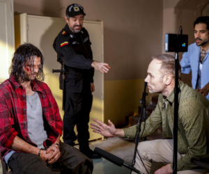 Pierwsza miłość. Paweł Krzyżanowski ( Mateusz Kościukiewicz), Janek (Maciej Mikołajczyk)