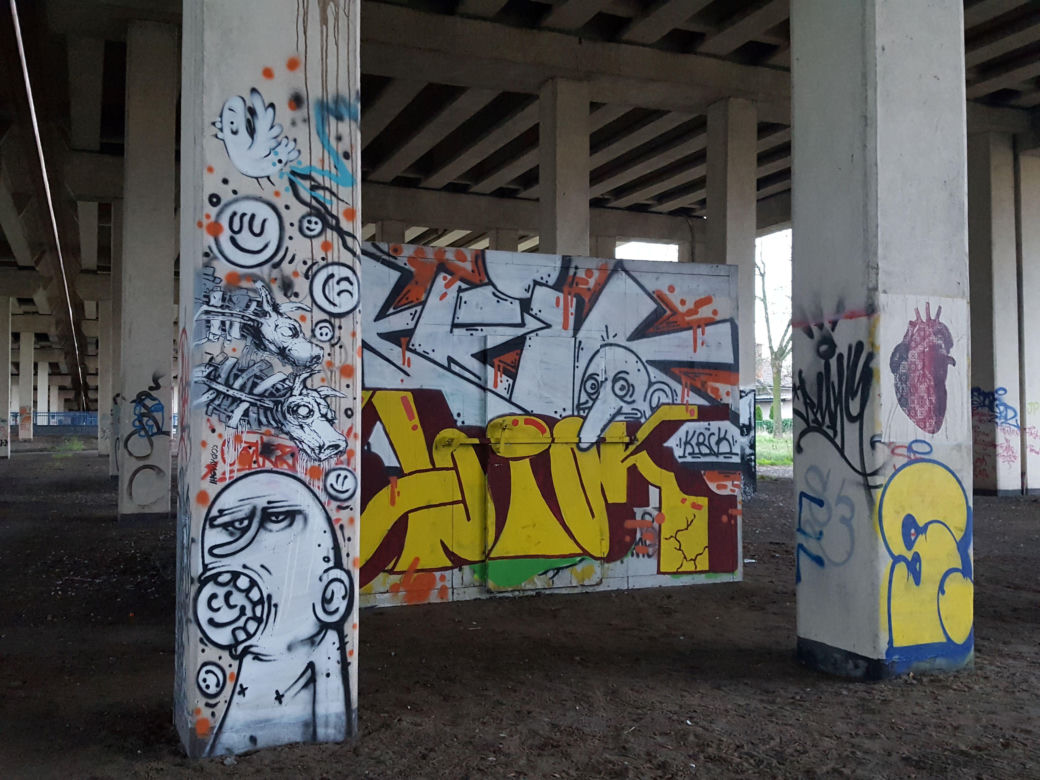 Kolejne obrazy pod wiaduktem w Lesznie. Jeszcze kilka i unikatowa galeria polskiego street gotowa