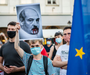 Kraków solidarny z Białorusią