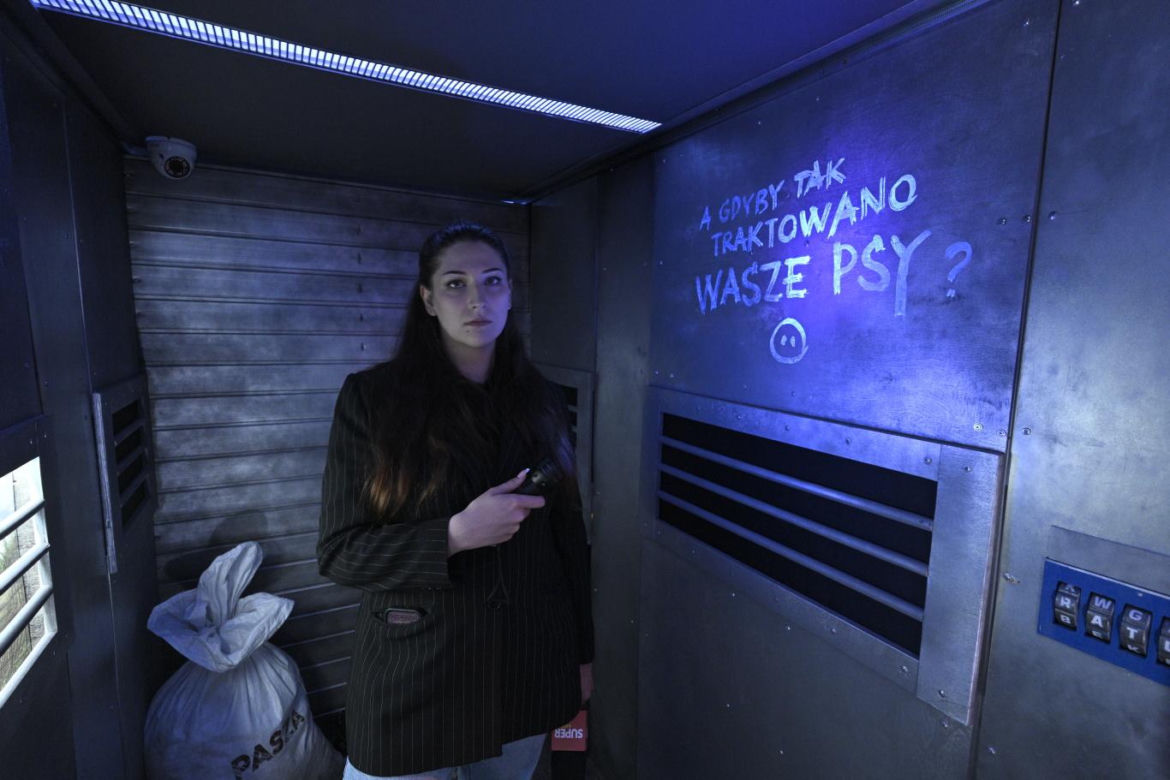 Reporterzy "Super Expressu" zamienili się w świnie. To pierwsze takie miejsce w Polsce. Nietypowy escape room w Warszawie