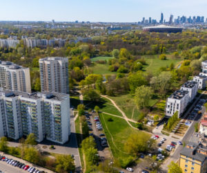 Nowe osiedla na Kamionku w Warszawie