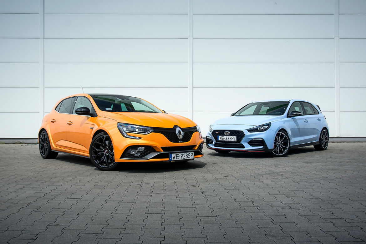 Renault Megane R.S. 1.8 TCe 280 KM EDC vs. Hyundai i30 N Performance 2.0 T-GDI 275 KM