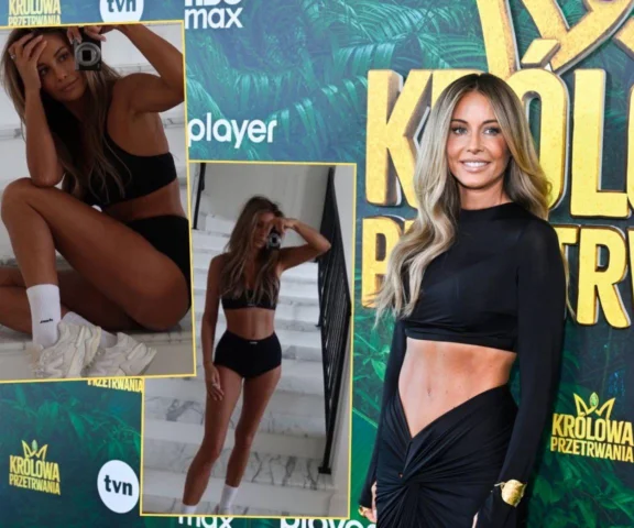 Rozenek-Majdan w samej bieliźnie. Internauci nie mogą oderwać wzroku 