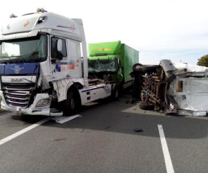 Modła królewska - koszmarny wypadek na A2