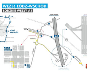 Autostrada A1 Stryków-Tuszyn. Wschodnia obwodnica Łodzi