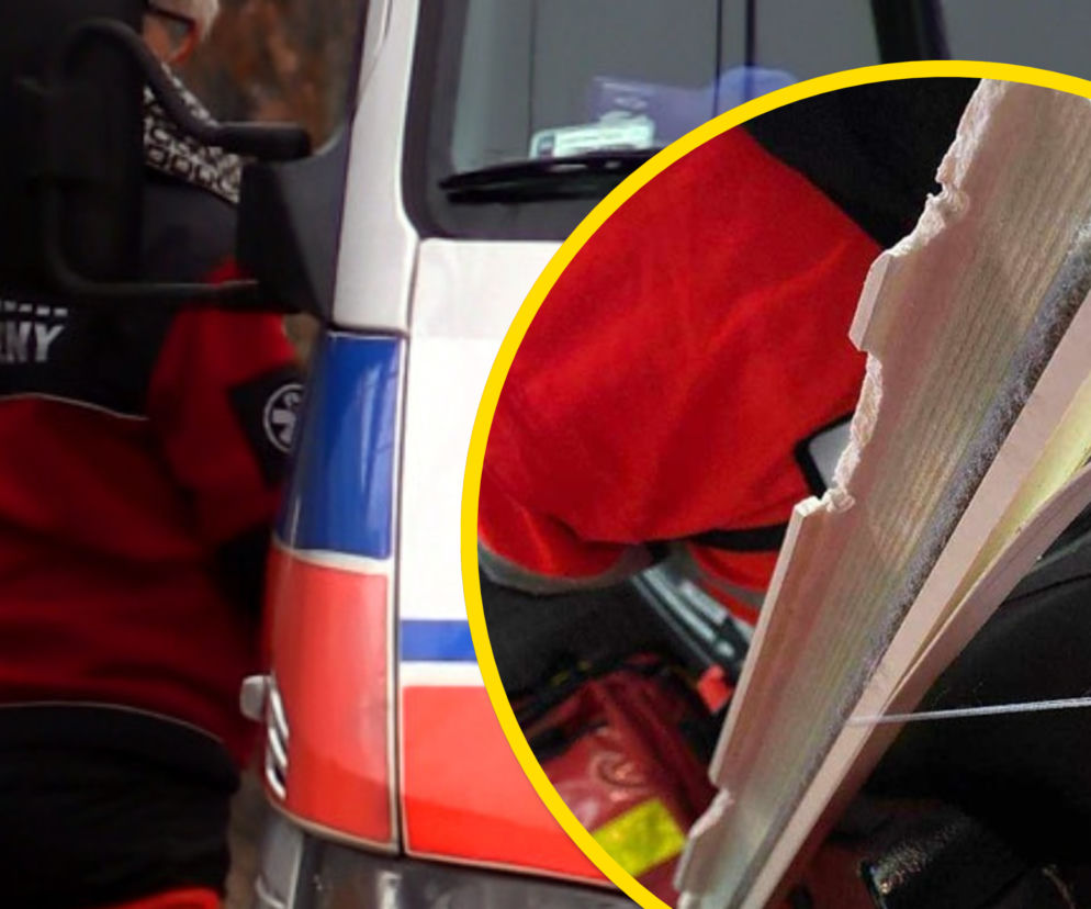 Pyrzyce: Dramat na dyżurze. Agresywny pacjent zaatakował ratowników i zdemolował ambulans