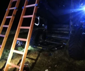Makabryczny wypadek podczas prac polowych. Belownica wciągnęła mężczyznę [FOTO]