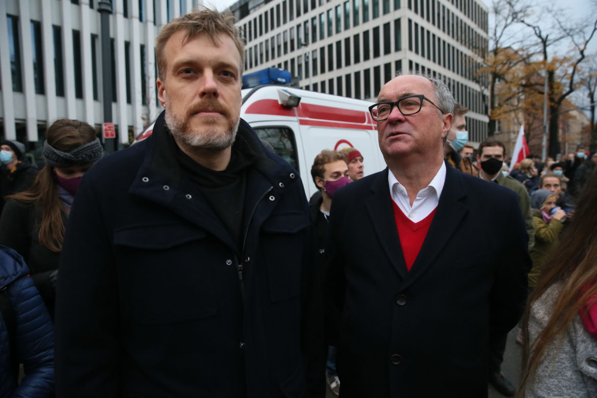 Adrian Zandberg i Włodzimierz Czarzasty