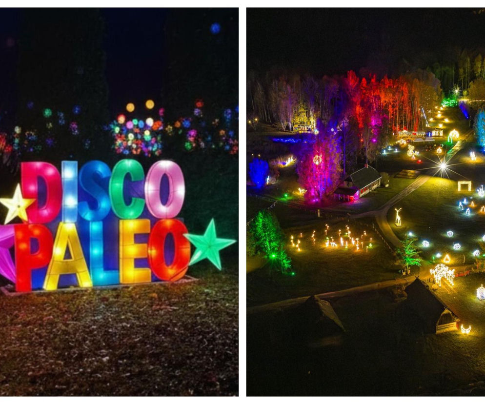 Istnieją obok siebie, a rozświetlą każdy listopadowy wieczór. Poznaj dwa przępiekne parki w okolicy Białegostoku