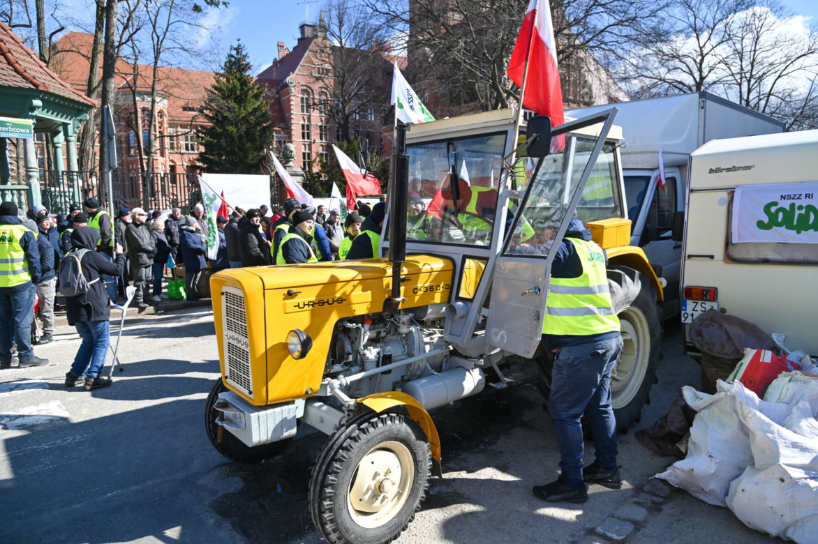 Protest Rolników