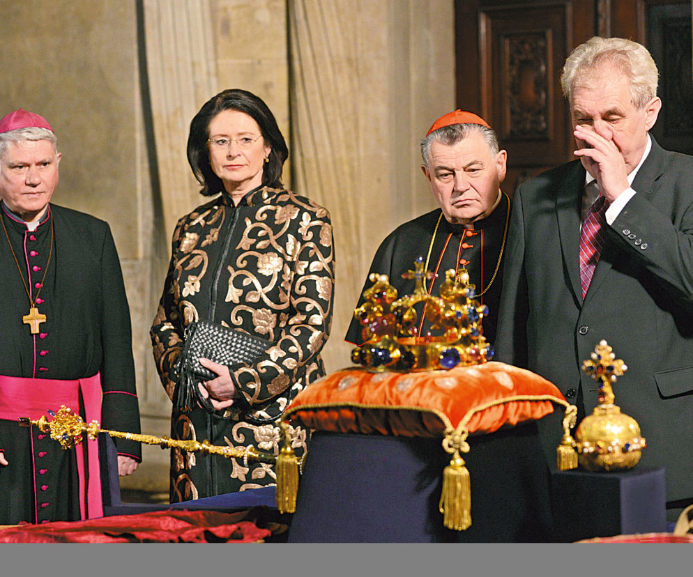 Ale kwas! Prezydent Czech pijany