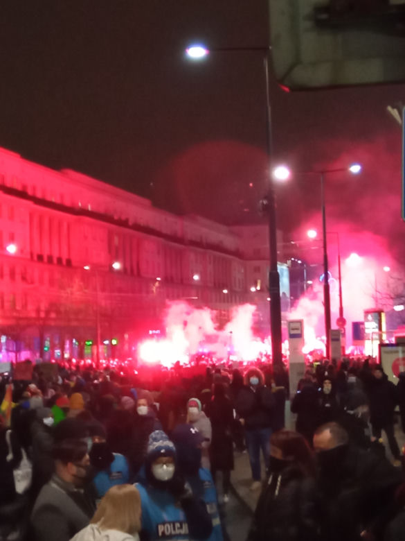 Strajk Kobiet w Warszawie. 29.01.2021