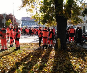 Pogrzeb Grzegorza, ratownika medycznego z Bydgoszczy