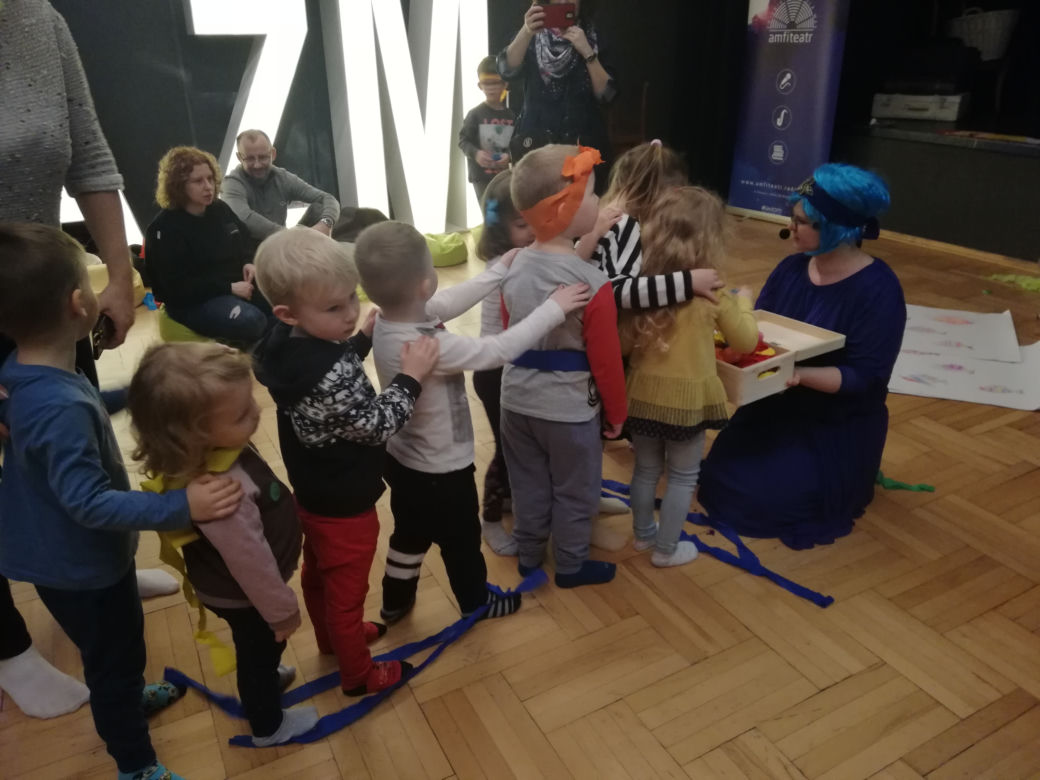 Złota rybka spełniała dziecięce marzenia w Kuźni Artystycznej.
